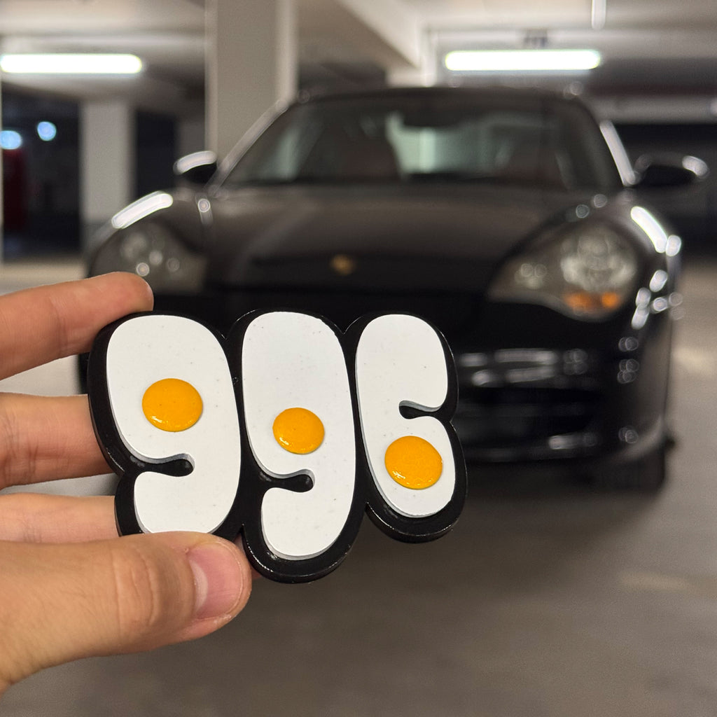 996 Fried Egg Grill Badge