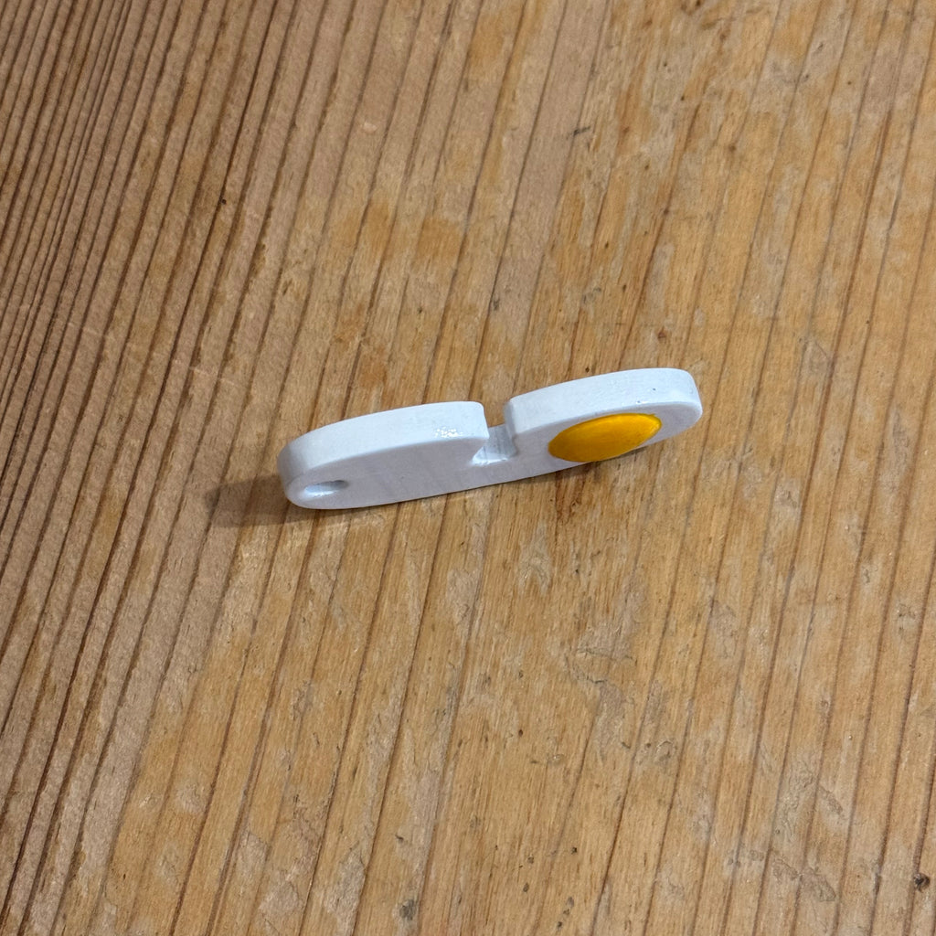996 Fried Egg Keychain