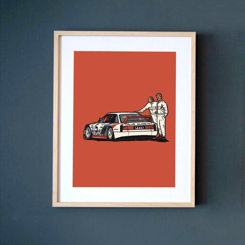 Print Audi 90 quattro IMSA GTO