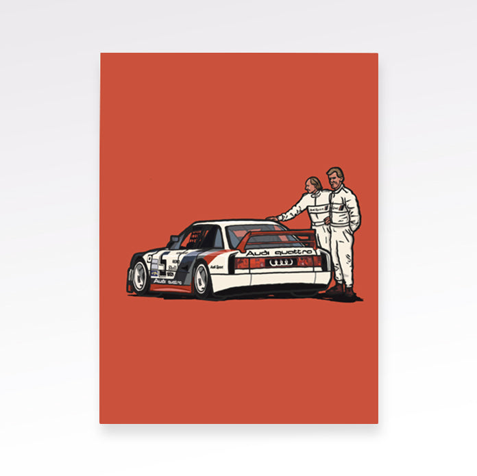 Print Audi 90 quattro IMSA GTO