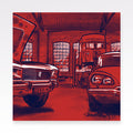 Print French Connection Citroën DS und Peugeot 503