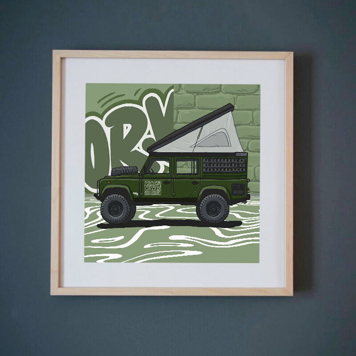 Print Defender Td5 mit Hubdach