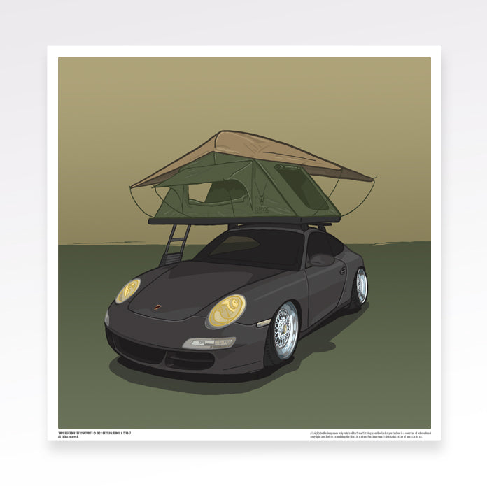 Print ORYX 997 mit Dachzelt