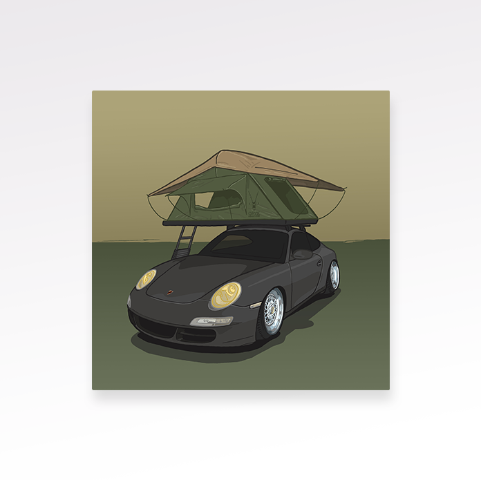 Print ORYX 997 mit Dachzelt