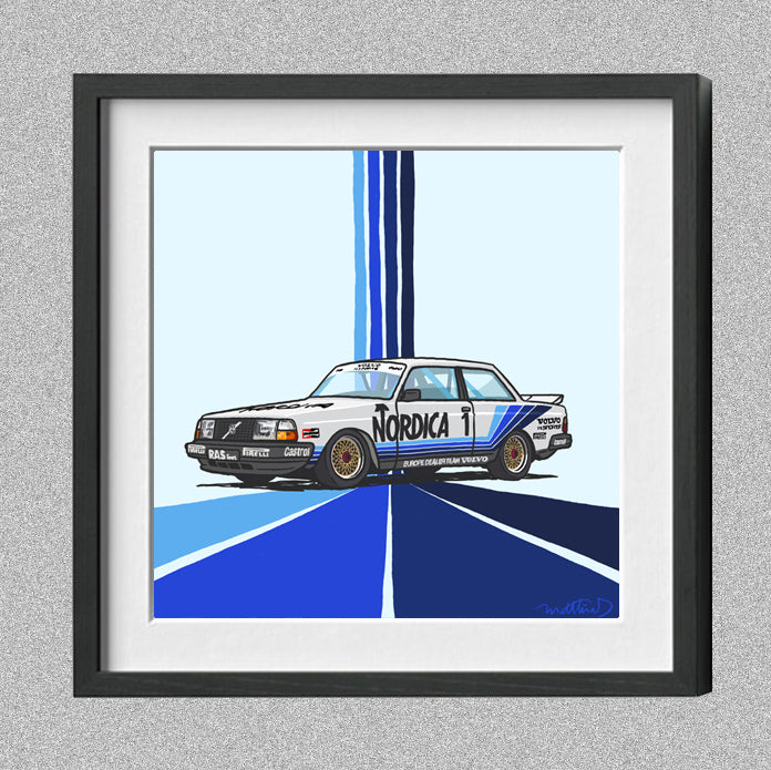 Print Volvo 242 Gruppe A