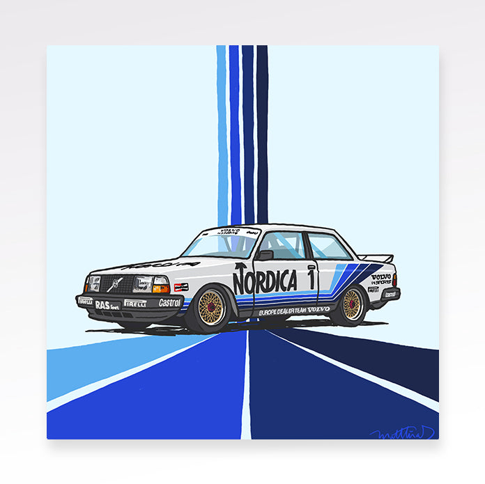 Print Volvo 242 Gruppe A