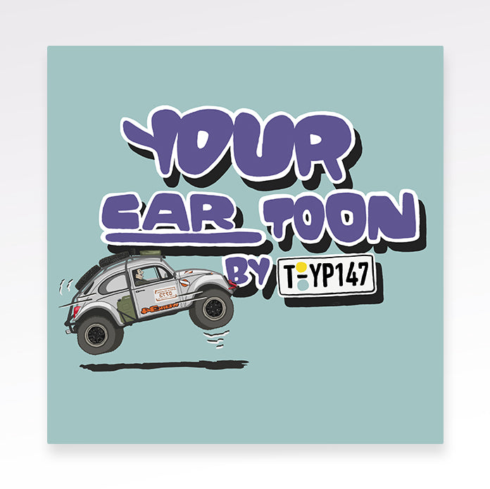 Dein custom Car-toon