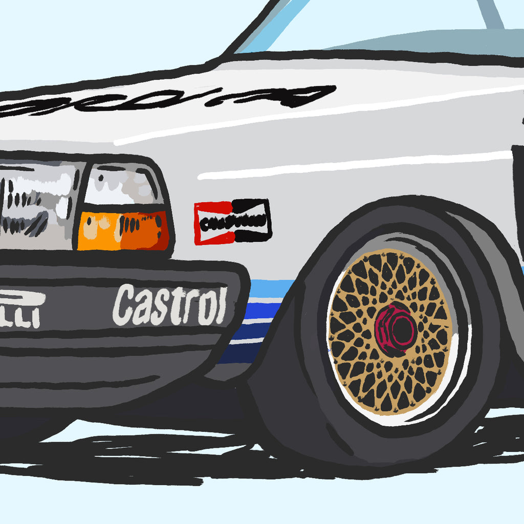 Print Volvo 242 Gruppe A