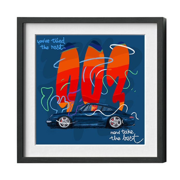Print Porsche 993 - You tried the rest, now take the best