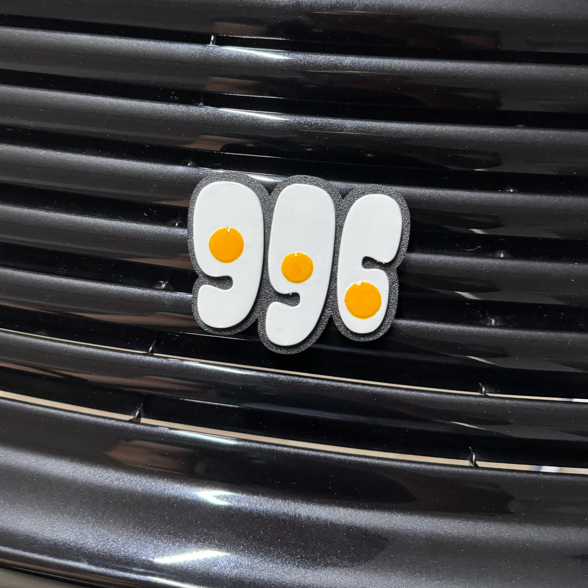 996 Fried Egg Grill Badge